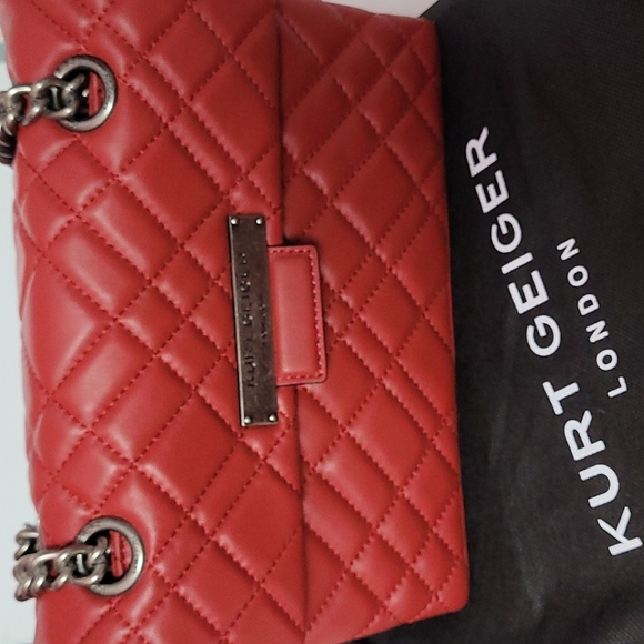 Kurt Geiger London Red Bag - Picture 2 of 14